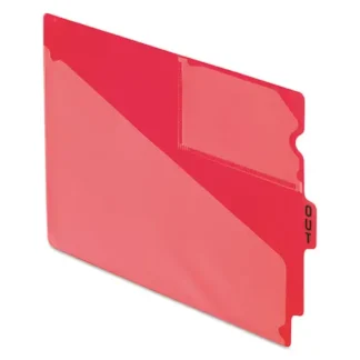 Pendaflex® Colored Poly End Tab "Out" Guides