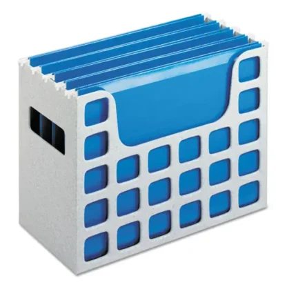 Pendaflex® Desktop File With Hanging Folders, Letter Size, Granite, 6" Capacity