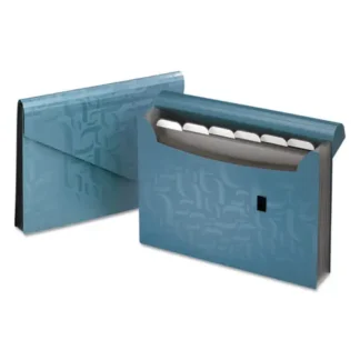 Pendaflex® Expanding Poly Files, 7 Sections, Letter Size, Blue