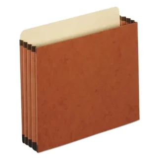 Pendaflex® File Cabinet Pockets, Letter Size, Redrope, 10/Box