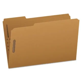 Pendaflex® Kraft Fastener Folders, 1/3-Cut Tabs, 2 Fasteners, Legal Size, Kraft Exterior, 50/Box