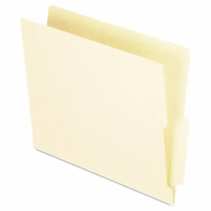 Pendaflex® Manila End Tab Folders, Letter Size, Manila, 100/Box