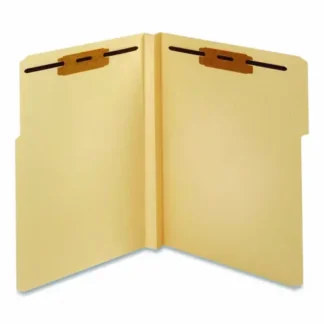 Pendaflex® Manila Fastener Folders, 1.5" Expansion, 2 Fasteners, Letter Size, Manila Exterior, 50/Box