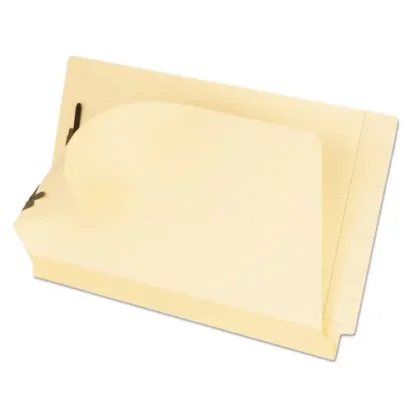 Pendaflex® Manila Laminated End Tab Fastener Folders, Legal Size, 2 Fasteners, 50/Box