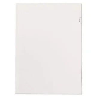 Pendaflex® Poly Color Transparent File Jackets, Letter Size, Clear, 50/Box