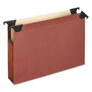 Pendaflex® Premium Expanding Hanging File Pockets with Swing Hooks and Dividers, 5/Box