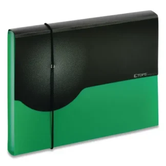 Pendaflex® Seven-Pocket Poly Expanding File, Letter Size, Green