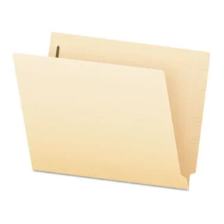 Pendaflex® SmartShield End Tab Fastener Folders, 2 Fasteners, Letter Size, Manila, 50/Box