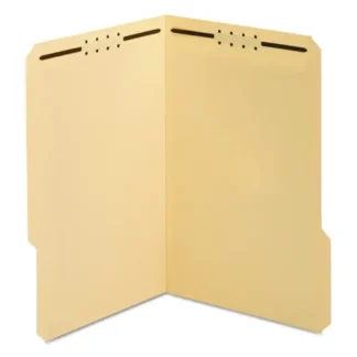 Pendaflex® Top Tab Fastener Folder, Legal Size, 0.75" Expansion, 2 Fasteners, Manila, 50/Box
