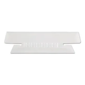 Pendaflex® Transparent Colored Tabs For Hanging File Folders, 1/3-Cut, Clear, 3.5" Wide, 25/Pack