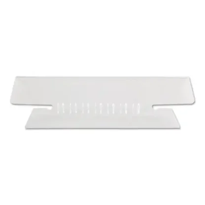 Pendaflex® Transparent Colored Tabs For Hanging File Folders, 1/3-Cut, Clear, 3.5" Wide, 25/Pack