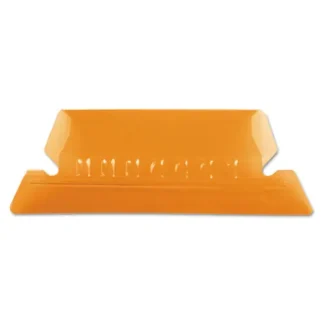 Pendaflex® Transparent Colored Tabs For Hanging File Folders, 1/5-Cut, Orange, 25/Pack