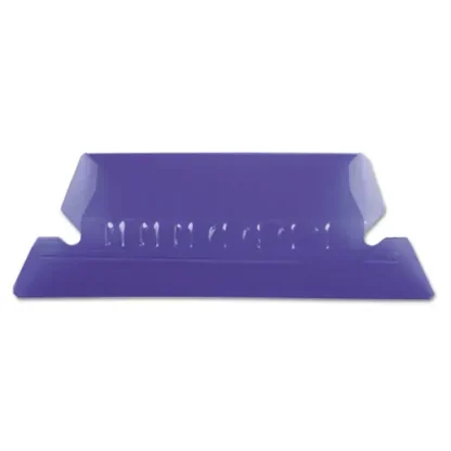 Pendaflex® Transparent Colored Tabs For Hanging File Folders, 1/5-Cut, Violet, 25/Pack