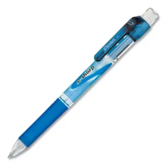 Pentel® .e-Sharp Mechanical Pencil, 0.7 mm, HB (#2), Black Lead, Blue Barrel, Dozen