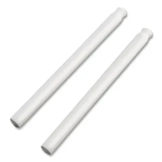 Pentel® Clic Eraser Refills for Pentel Clic Erasers, Cylindrical Rod, White, 2/Pack