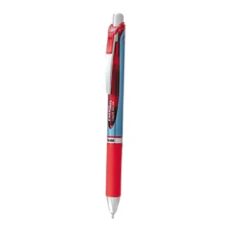 Pentel® EnerGel RTX Gel Pen, Retractable, Medium 0.7 mm, Red Ink, Red/Blue Barrel