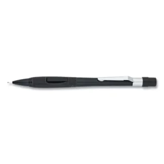 Pentel® Quicker Clicker Mechanical Pencil, 0.5 mm, HB (#2), Black Lead, Black Barrel