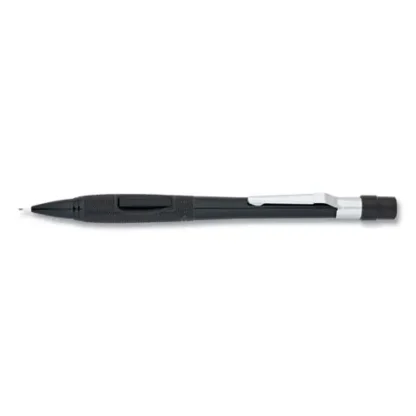 Pentel® Quicker Clicker Mechanical Pencil, 0.5 mm, HB (#2), Black Lead, Black Barrel