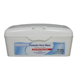 Personal Care Washcloth Wipe, 42 ct, Tub, Case of 12