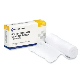 PhysiciansCare® by First Aid Only® First Aid Conforming Gauze Bandage, Non-Sterile, 4" Wide