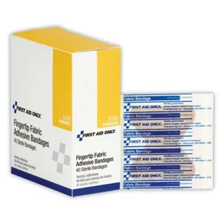 PhysiciansCare® by First Aid Only® First Aid Fingertip Bandages, 1.75 x 3, 40/Box