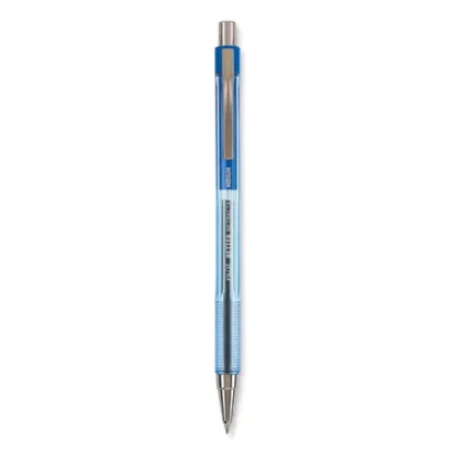 Pilot® Better Ballpoint Pen, Retractable, Medium 1 mm, Blue Ink, Translucent Blue Barrel, Dozen