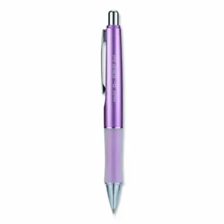 Pilot® Dr. Grip Limited Gel Pen, Retractable, Fine 0.7 mm, Black Ink, Champagne Mauve Barrel