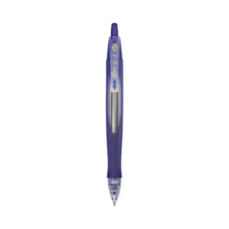 Pilot® G6 Gel Pen, Retractable, Fine 0.7 mm, Blue Ink, Blue Barrel