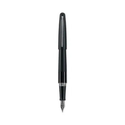Pilot® MR Metropolitan Collection Fountain Pen, Medium, Black Ink, Black Barrel