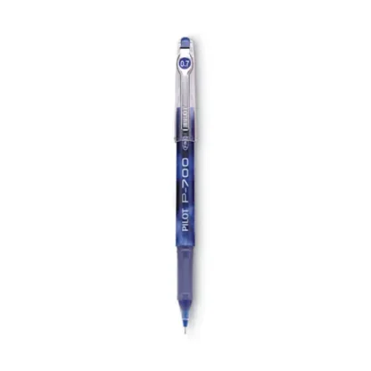 Pilot® Precise P-700 Gel Pen, Fine Point, 0.7 mm, Blue Ink, Blue Barrel, Dozen