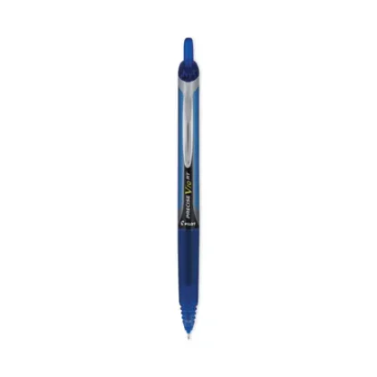 Pilot® Precise V10RT Retractable Rollerball Pen, Bold Point, 1 mm, Blue Ink, Blue Barrel, Dozen