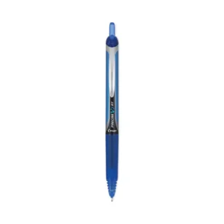 Pilot® Precise V7RT Rollerball Pen, Retractable, Fine 0.7 mm, Blue Ink, Blue Barrel