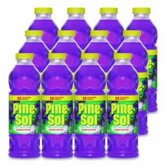Pine-Sol® Multi-Surface Cleaner Concentrated, Lavender Clean, 24 oz Bottle, 12/Carton