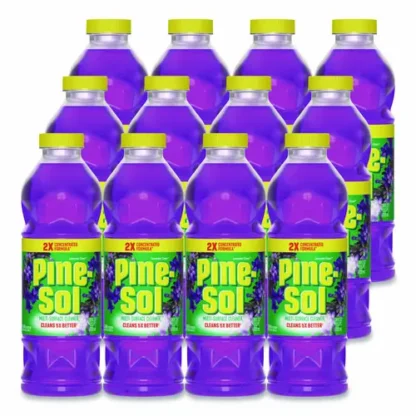 Pine-Sol® Multi-Surface Cleaner Concentrated, Lavender Clean, 24 oz Bottle, 12/Carton