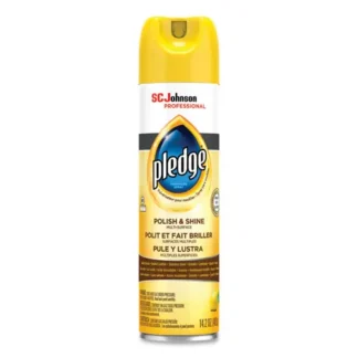 Pledge® Furniture Polish, Lemon Scent, 14.2 oz Aerosol Spray