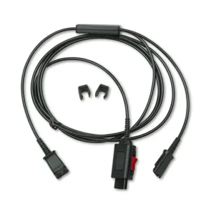 poly® Y Splitter Adapter for Training Purposes, Black