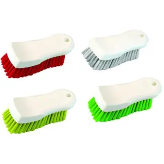 Polypro Scrub Brush 6in White - 12 Pack