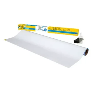Post-it® Easy Erase Permanent Marker Whiteboard Surface, 72" x 48", White