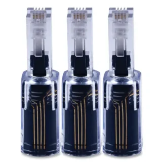 Power Gear Handset Detangler, Black, 3/Pack
