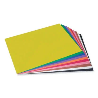 Prang® SunWorks Construction Paper, Assorted Colors, 50 Sheets