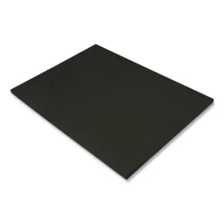 Prang® SunWorks Construction Paper, Black, 18 x 24, 50 Sheets