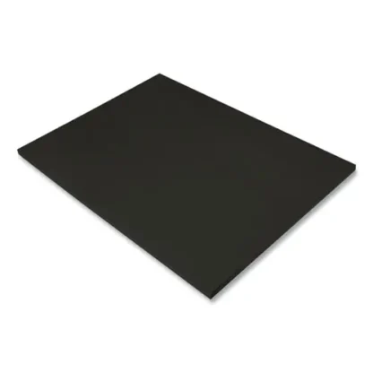 Prang® SunWorks Construction Paper, Black, 18 x 24, 50 Sheets