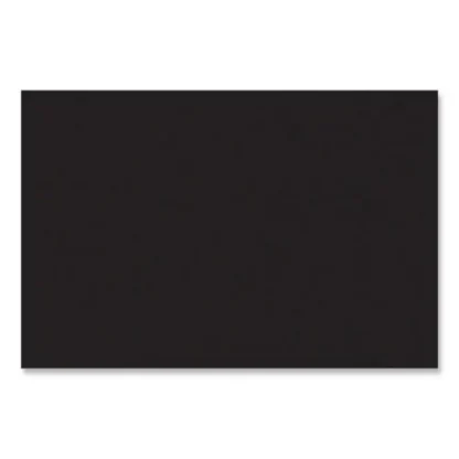 Prang® SunWorks Construction Paper, 50 lb Text Weight, 24 x 36, Black, 50/Pack