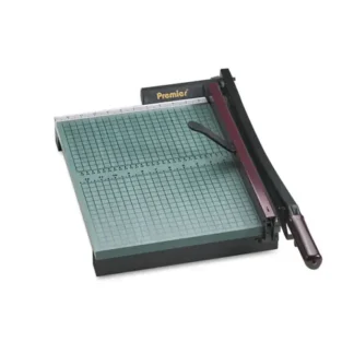 Premier® StakCut Paper Trimmer, 30 Sheets, 15" Cut Length, Wood Base