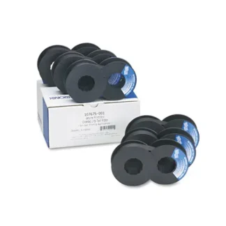 Printronix® 107675001 Ribbon, Black, 6/Box