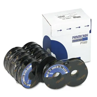 Printronix® 179499001 Ribbon, Black, 6/Box