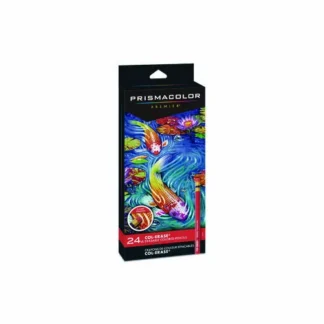 Prismacolor® Col-Erase Pencil with Eraser, 24/Pack