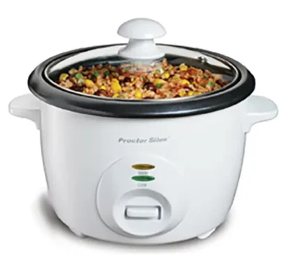 Proctor Silex 10 Cup Rice Cooker & Steamer, Dishwasher Safe