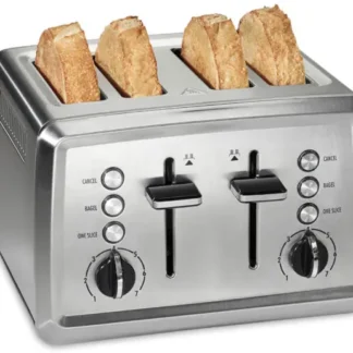 Proctor Silex 4 Slice Toaster – Brushed S/S