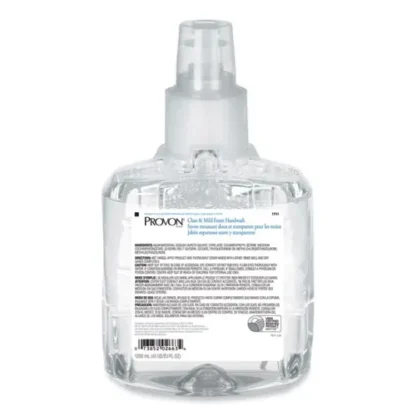 PROVON® Clear and Mild Foam Hand Wash Refill, Unscented, 1,200 mL, 2/Carton